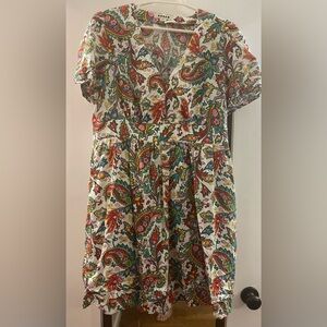 Boden Eve Linen Dress